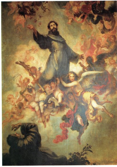 The Apotheosis of Saint Francis of Assisi by Francisco Herrera the Younger  